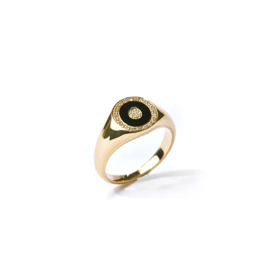 Anissa Kermiche Douce Cavalcade Ring for Women - Elegant Gold Designer Band