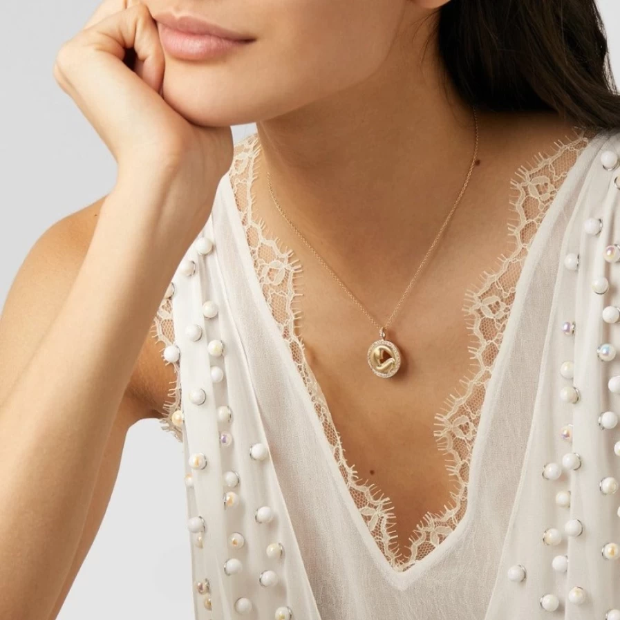 Anissa Kermiche Olympe De Gouges Women's Necklace - Elegant Feminist Jewelry