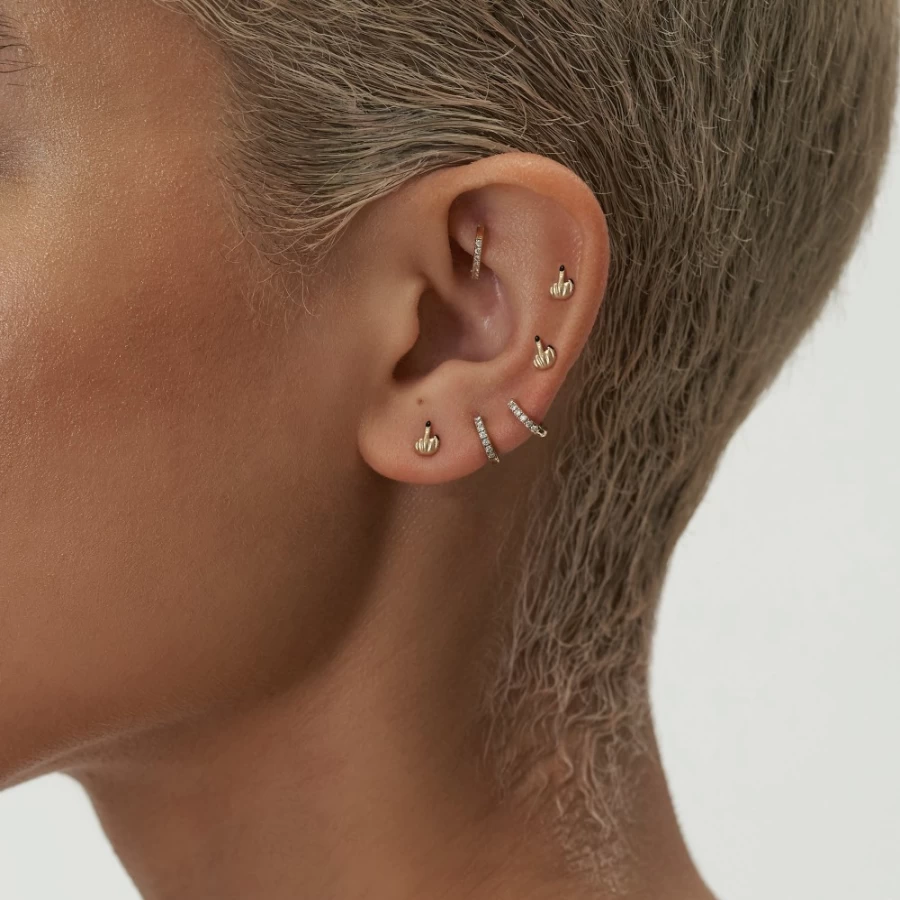 "Anissa Kermiche French For Goodnight Stud Earrings for Women"