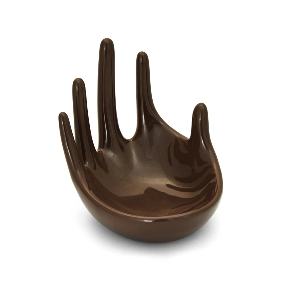 Anissa Kermiche Chocolate Handful Sculpture - Unique Home Decor Art Piece