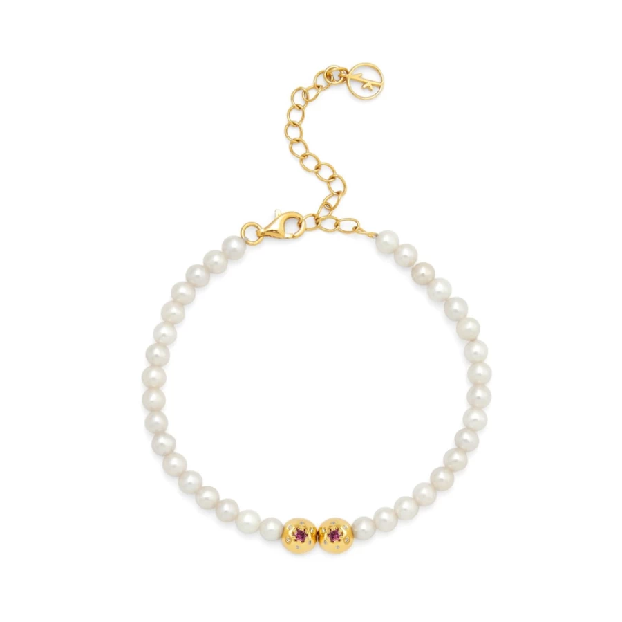 Anissa Kermiche Titillate Bracelet for Women - Elegant Gold-Tone Bangle with Unique Design