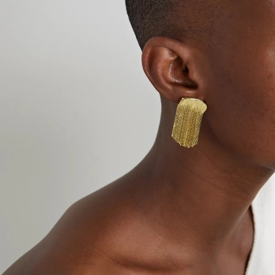 Anissa Kermiche Gold Fil Earrings for Women - Elegant Hoop Earrings