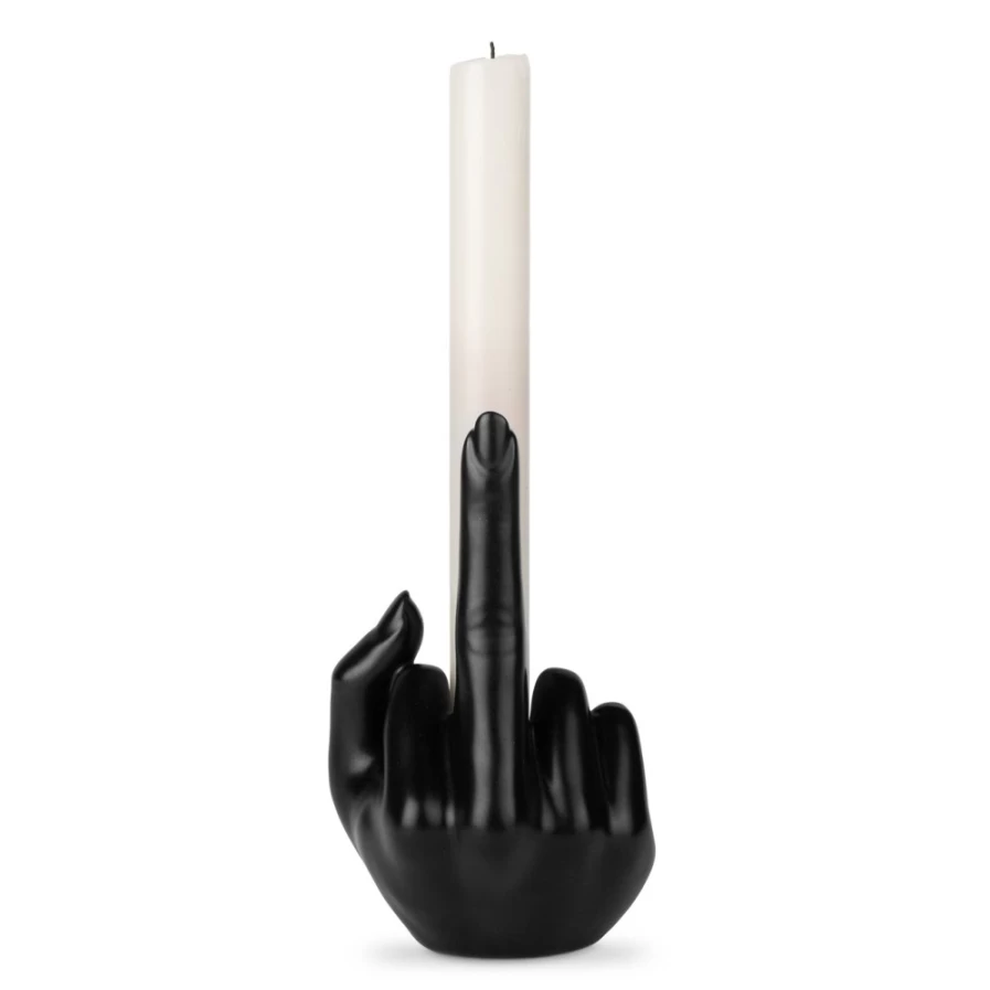 Anissa Kermiche 2020 Black Candlestick - Elegant Home Decor