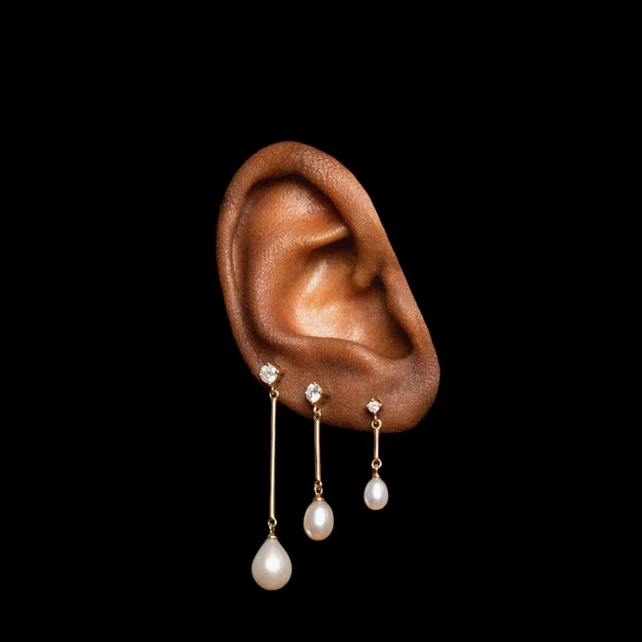 Anissa Kermiche Princesse Pearl Earrings for Women - Elegant Luxury Pearl Jewelry