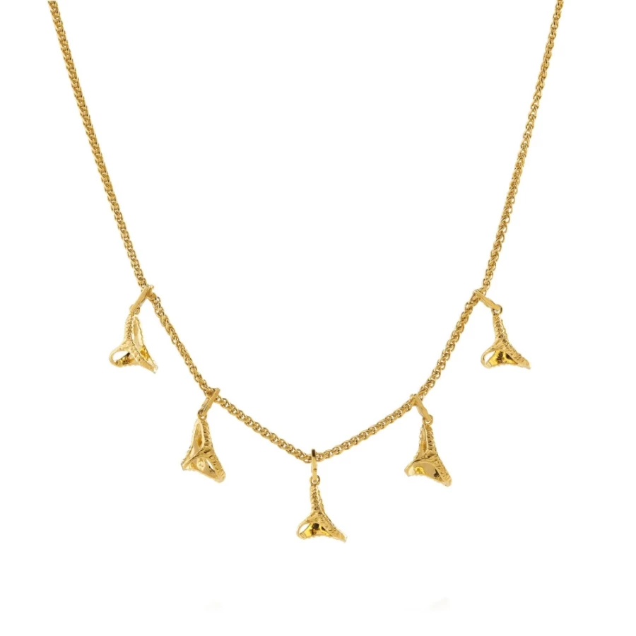 Anissa Kermiche Women's Panty Line Necklace - Elegant Gold Feminine Jewelry
