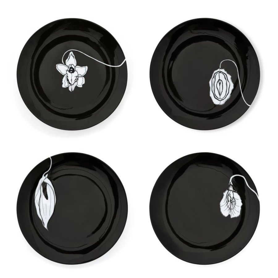 Anissa Kermiche Forniplates Ceramic Dinner Plates - Elegant Dining Tableware