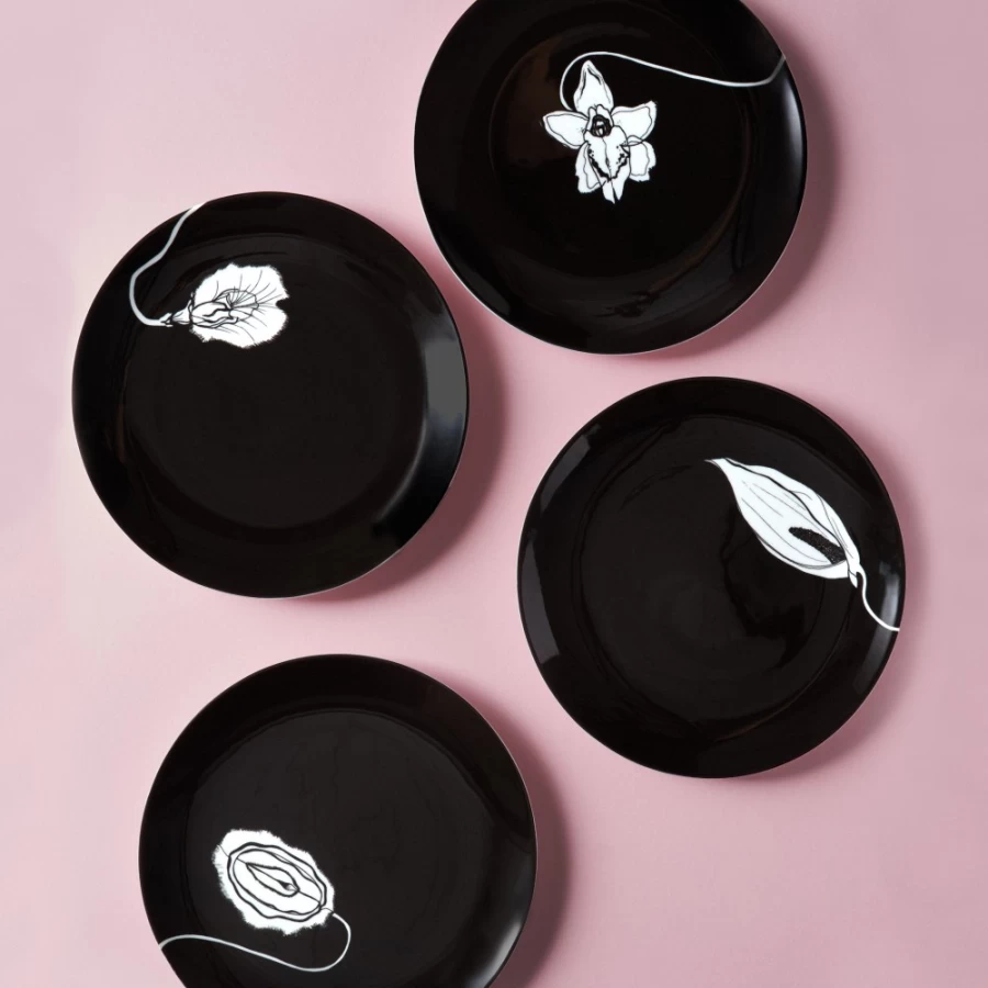 Anissa Kermiche Forniplates Ceramic Dinner Plates - Elegant Dining Tableware