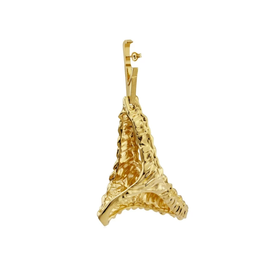 Anissa Kermiche Laundry Days Earrings for Women - Gold Hoop Earrings with Unique Design