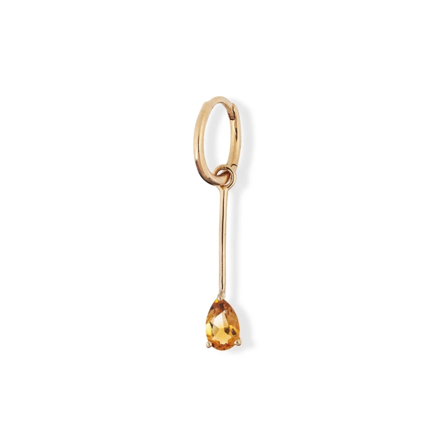 Anissa Kermiche Circle-Line Earrings for Women - Minimalist Gold Hoop Earrings