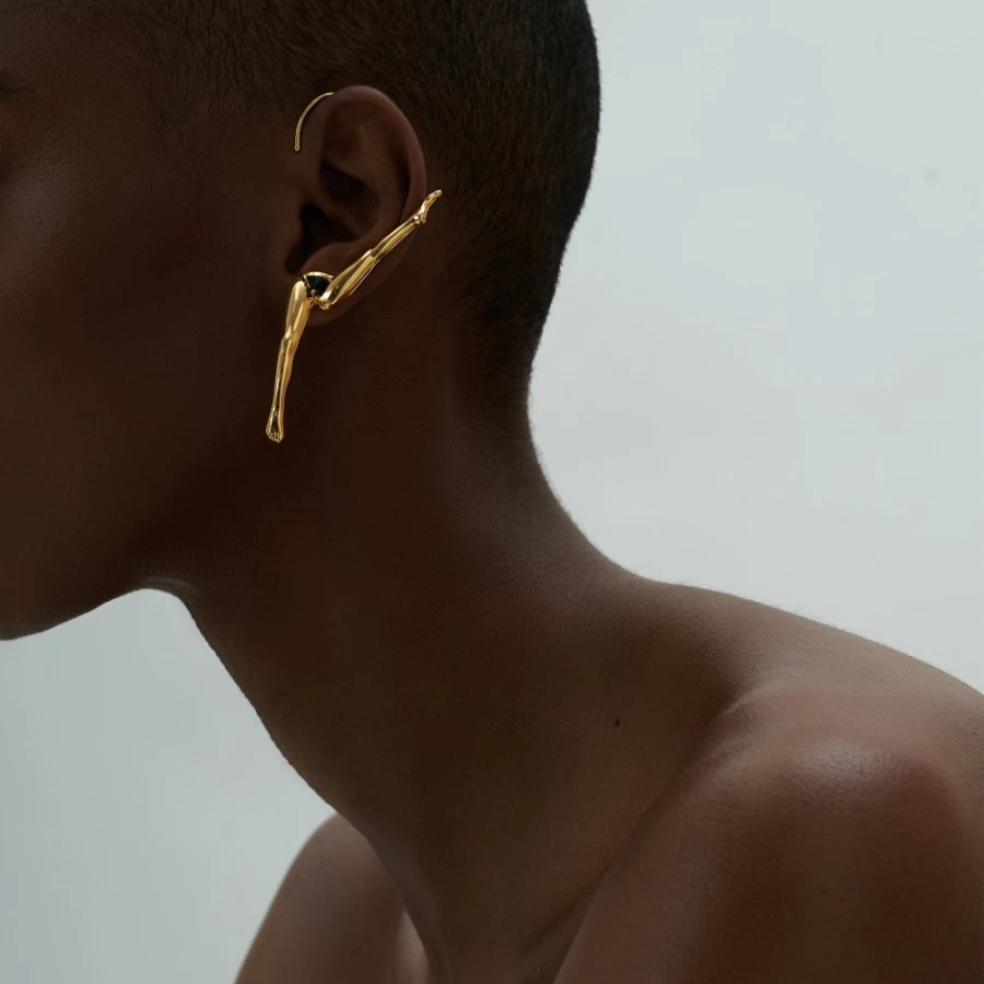 Anissa Kermiche Women's Yes We Can Can Earrings - Unique Statement Jewelry