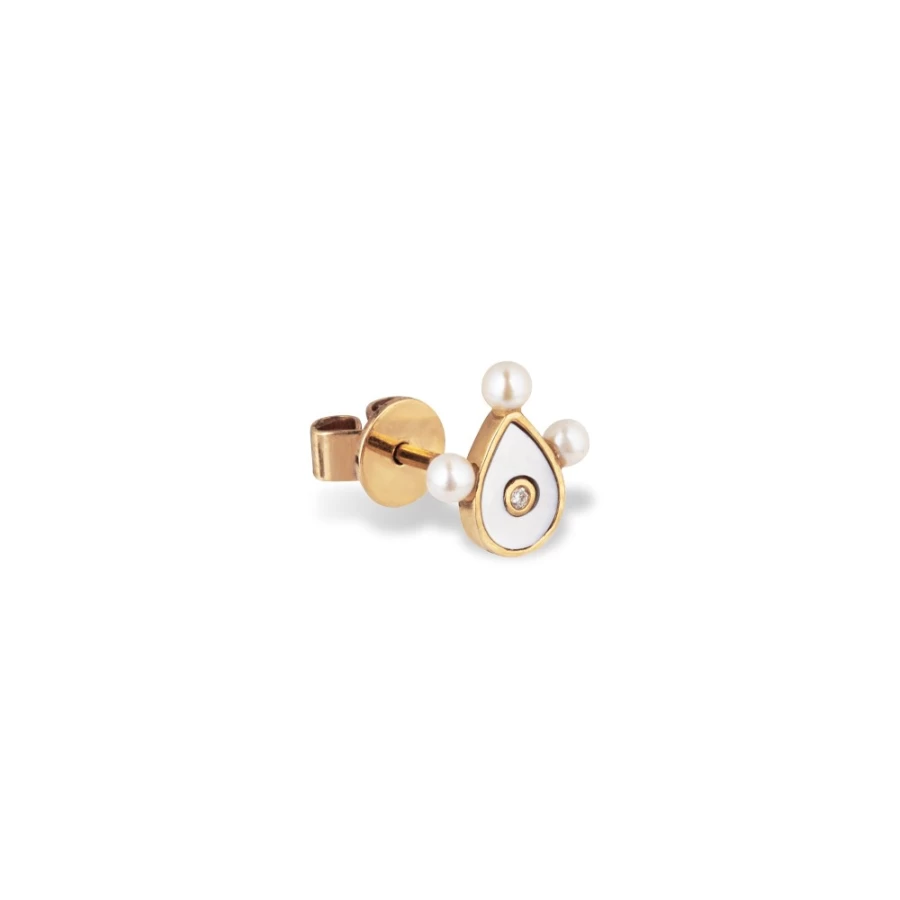 Anissa Kermiche Women's Mother Of Pearl Stud Earrings - Elegant Pearl Jewelry Gift