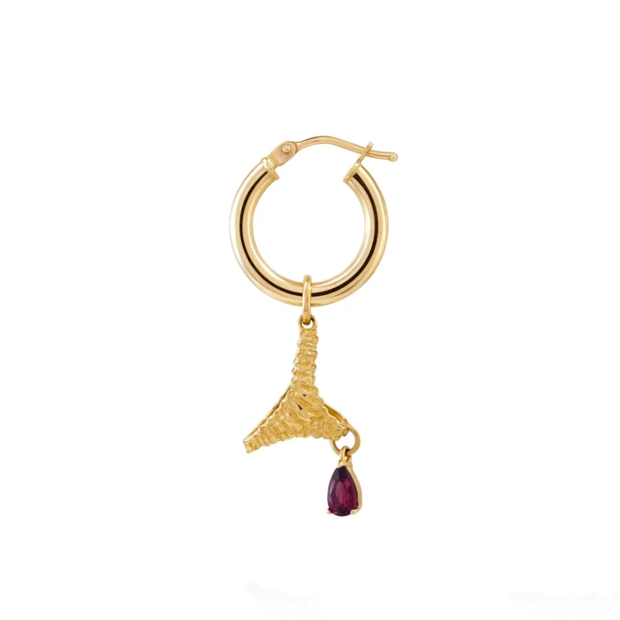 Anissa Kermiche G-Strung Earrings for Women - Elegant Gold Hoop Earrings with Unique Design