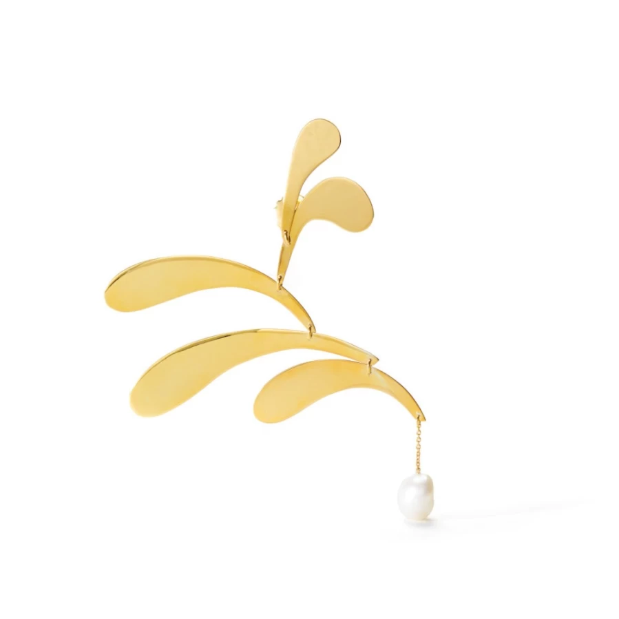 Anissa Kermiche Mobile Dore Earrings for Women - Elegant Gold Hoop Earrings