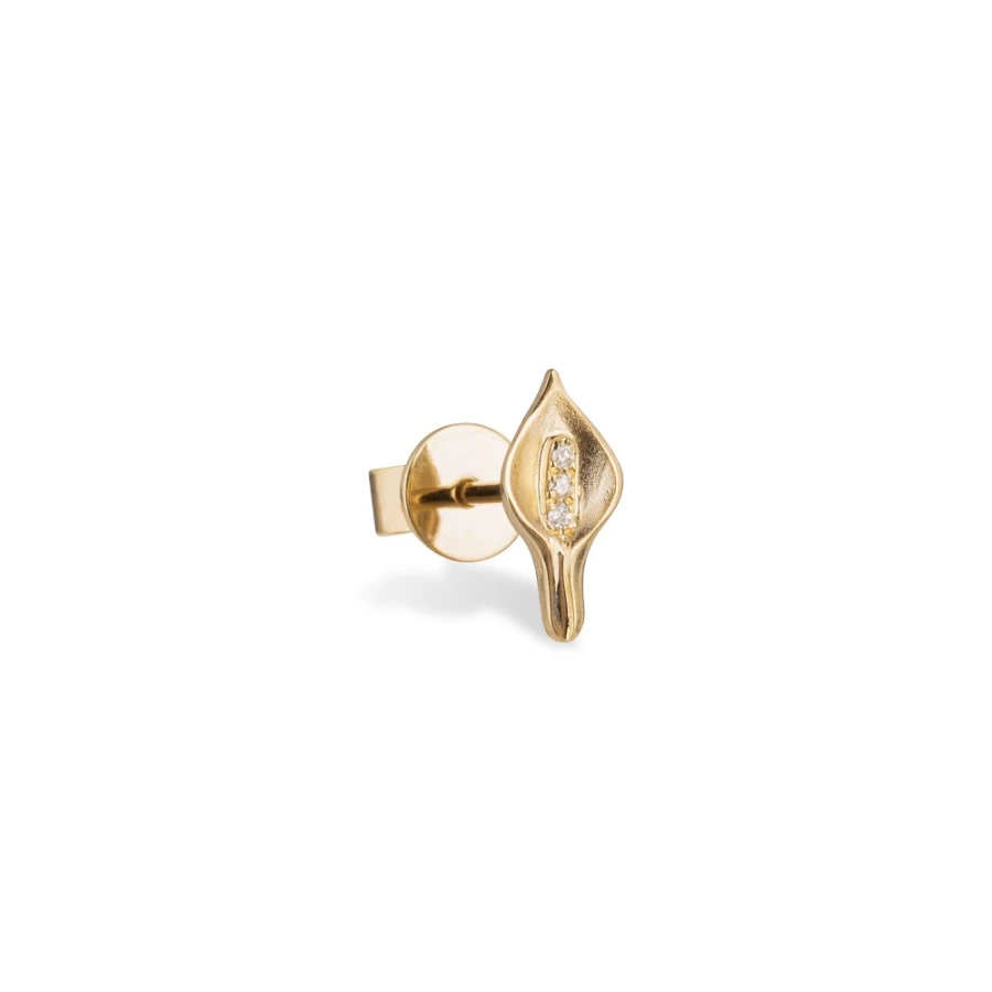 Anissa Kermiche Calla Stud Earrings for Women - Elegant Floral Design Studs