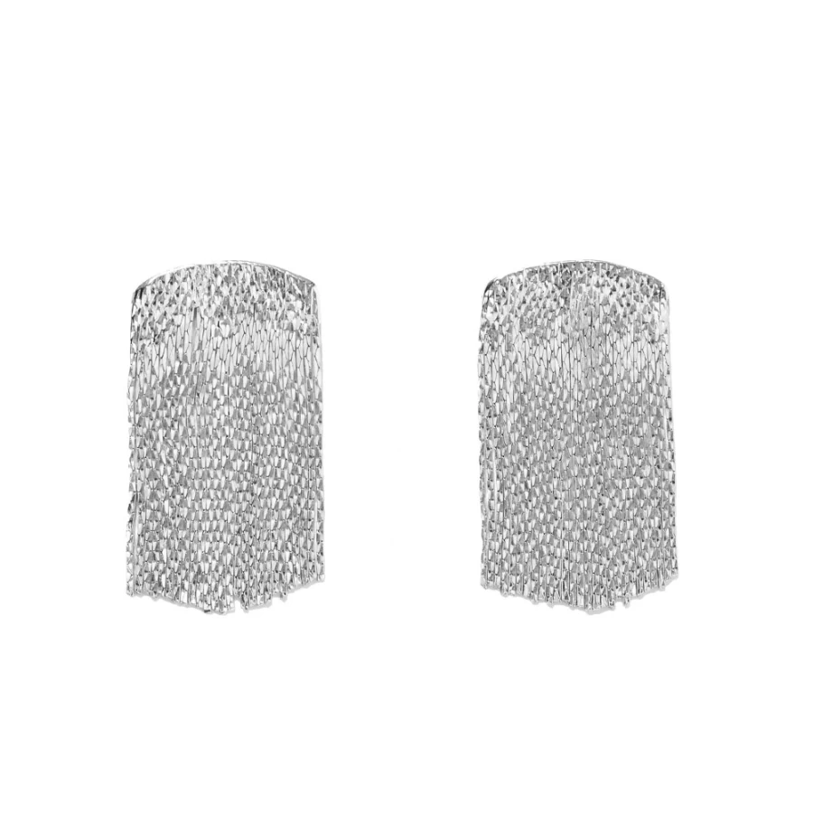 Anissa Kermiche Silver Fil Earrings for Women - Elegant Hoop Earrings
