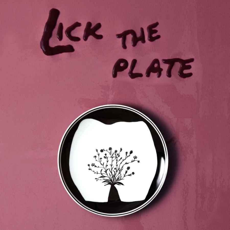 Anissa Kermiche Lick The Plate Decorative Side Plates - Unique Ceramic Dishware for Stylish Dining