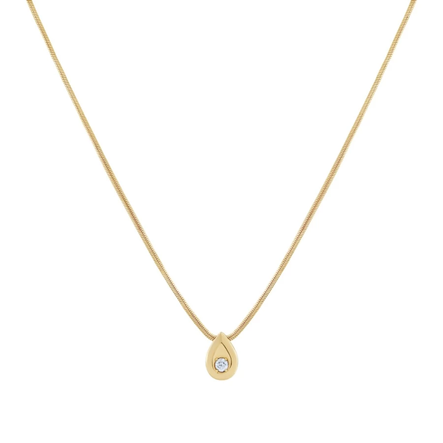 Anissa Kermiche Lady V Necklace for Women - Elegant Gold Pendant Necklace