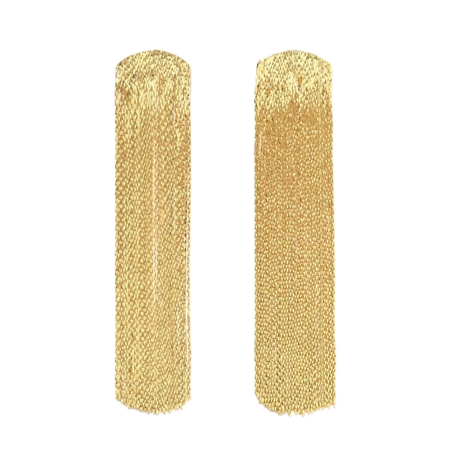 Anissa Kermiche Grand Fil Hoop Earrings in Gold for Women - Luxury Designer Jewelry