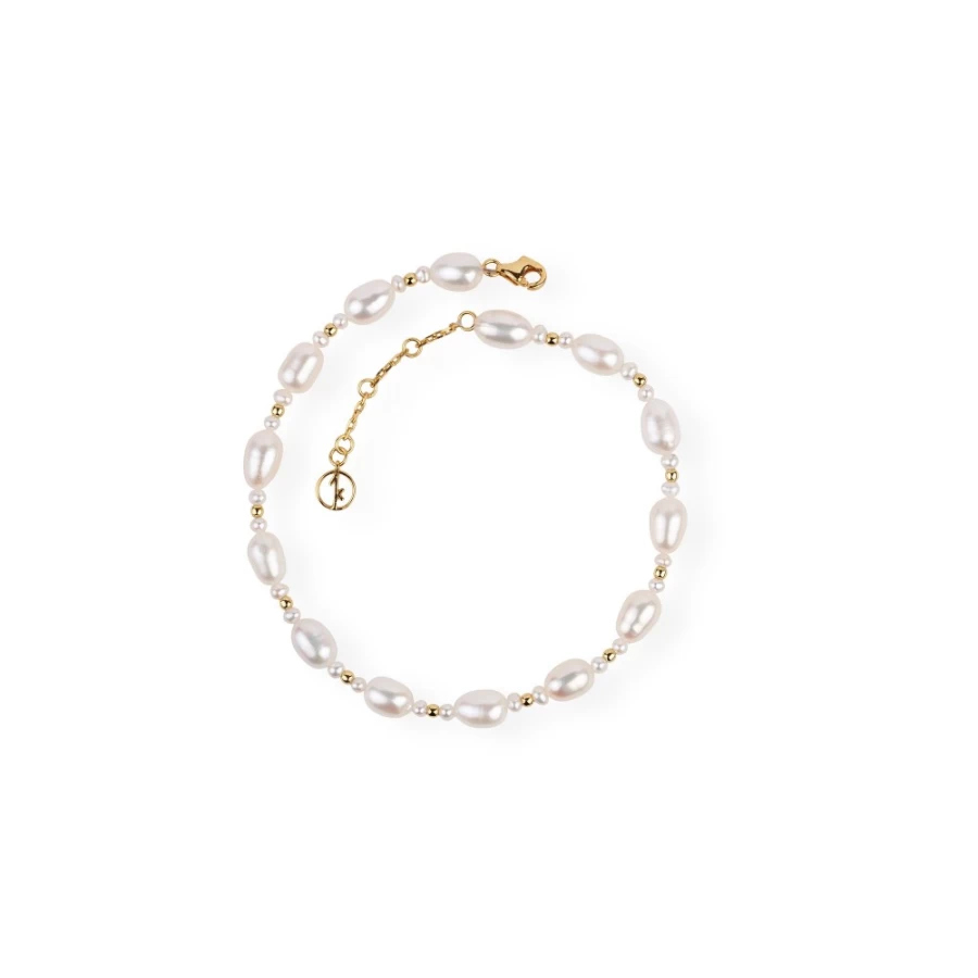 Anissa Kermiche Serpent De Perles Pearl Anklet & Armlet Bracelet for Women